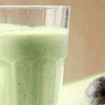 Smoothie de aguacate y piña