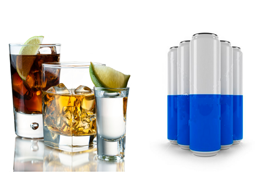 Bebidas alcohólicas y energéticas: mala combinación