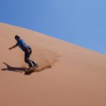 Sandboard en Samalayuca