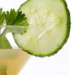 Martini de cilantro