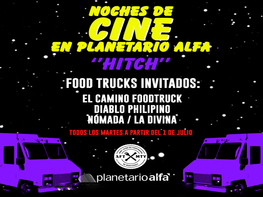 Martes de Cine y Food Trucks en el Planetario Alfa
