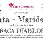 Cata maridaje de mezcal en Casa Comtesse en DF