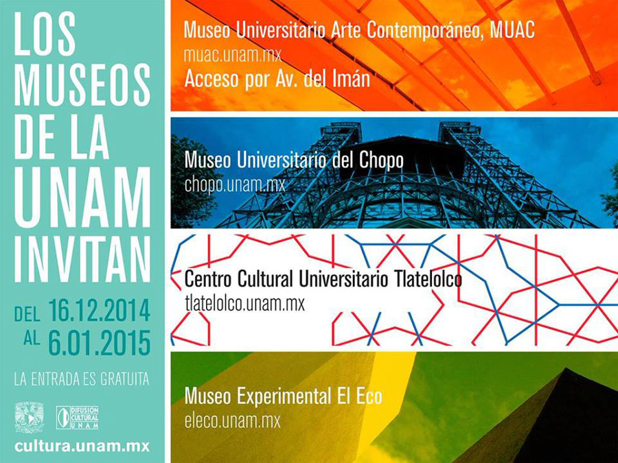 Esta Navidad los museos de la UNAM te invitan la entrada