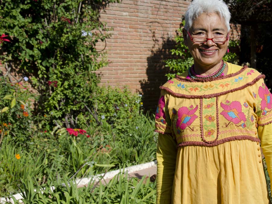 Mariana Arroyo de La Casa de las bugambilias en Oaxaca | Foto: Mariana Castillo