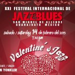 Celebra el 14 de febrero en San Miguel de Allende con Valentine´s jazz