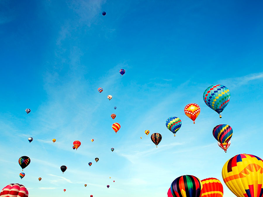 Encuentro Nacional de Globos Aerostáticos en Teotihuacán 2015