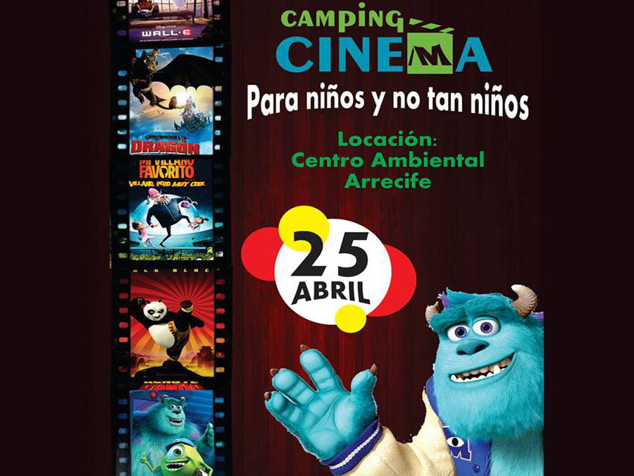Camping Cinema para niños y no tan niños