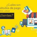 ¿Cuáles son los métodos de pago que podrán utilizar mis clientes?