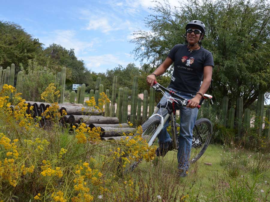 Bicicleta de aventura Foto: Mariana Castillo