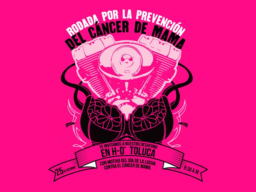 Desayuno-rodada por la prevención contra el cáncer de mama