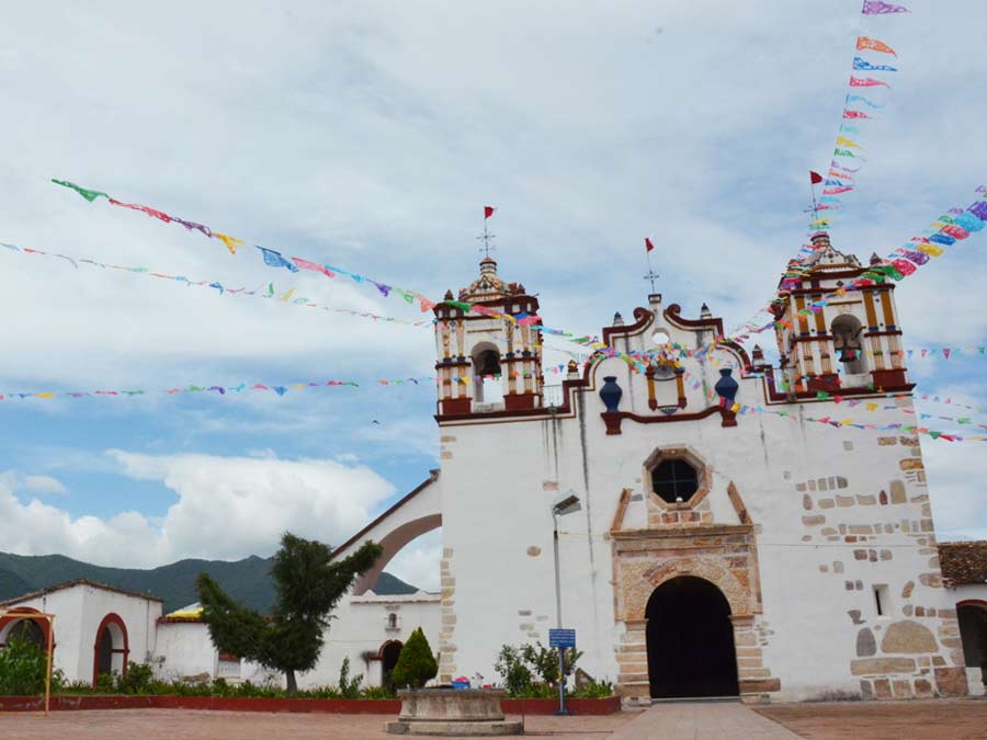 Templo de Teotitlán del Valle Foto: Mariana Castillo