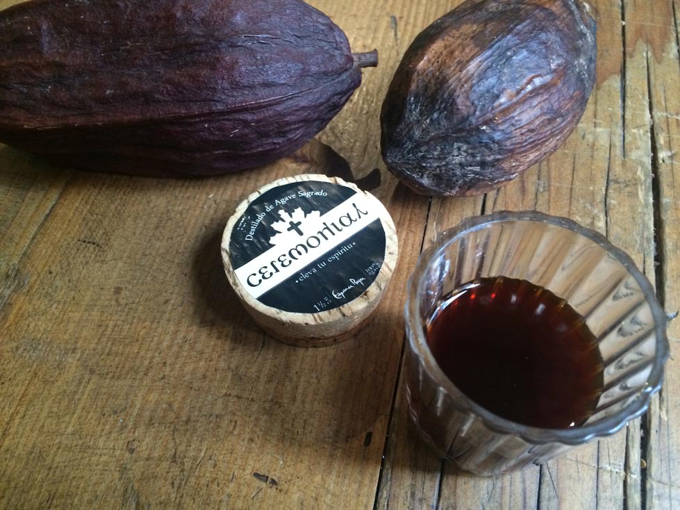 Mezcal con cacao Foto: Mariana Castillo