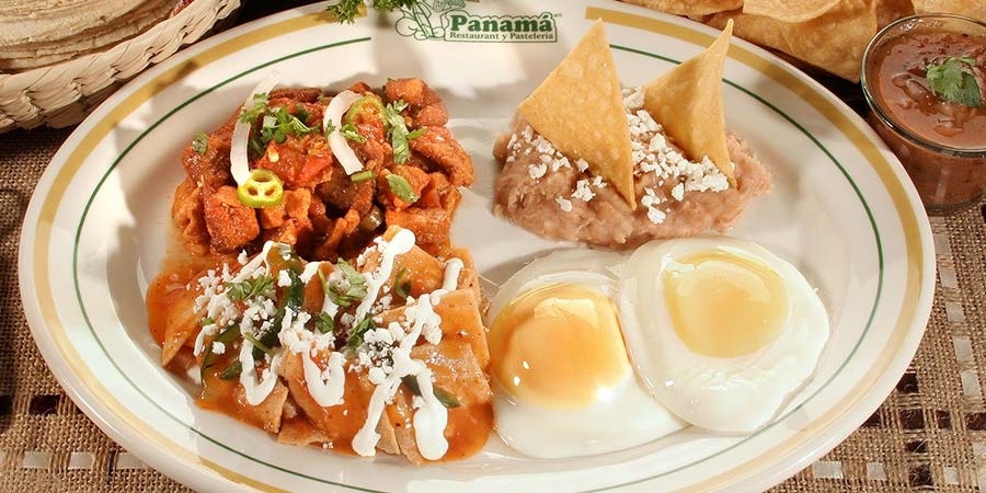 Combinación Sinaloense de desayuno Foto: Resturante Panamá
