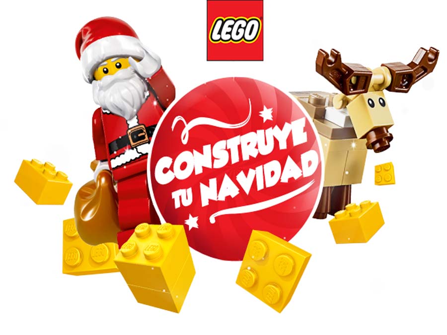 Construye tu Navidad con LEGO en Papalote Museo del Niño
