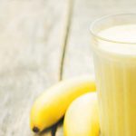 Licuado de plátano, vainilla y amaranto