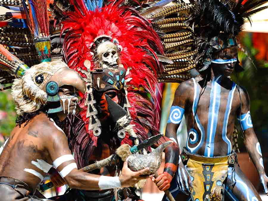 Forma parte de la danza ceremonial mexicana más grande del mundo