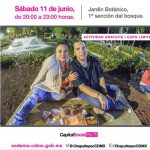 Listos para el picnic nocturno del Bosque de Chapultepec