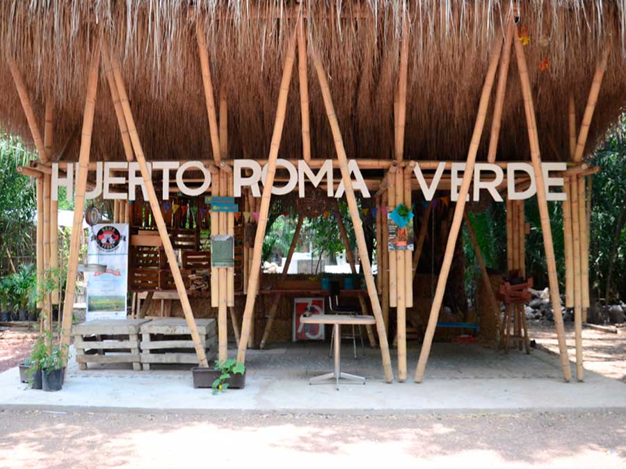 Cine gratis en Huerto Roma Verde