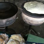 Tortillas de agua o de harina grandes de Sonora