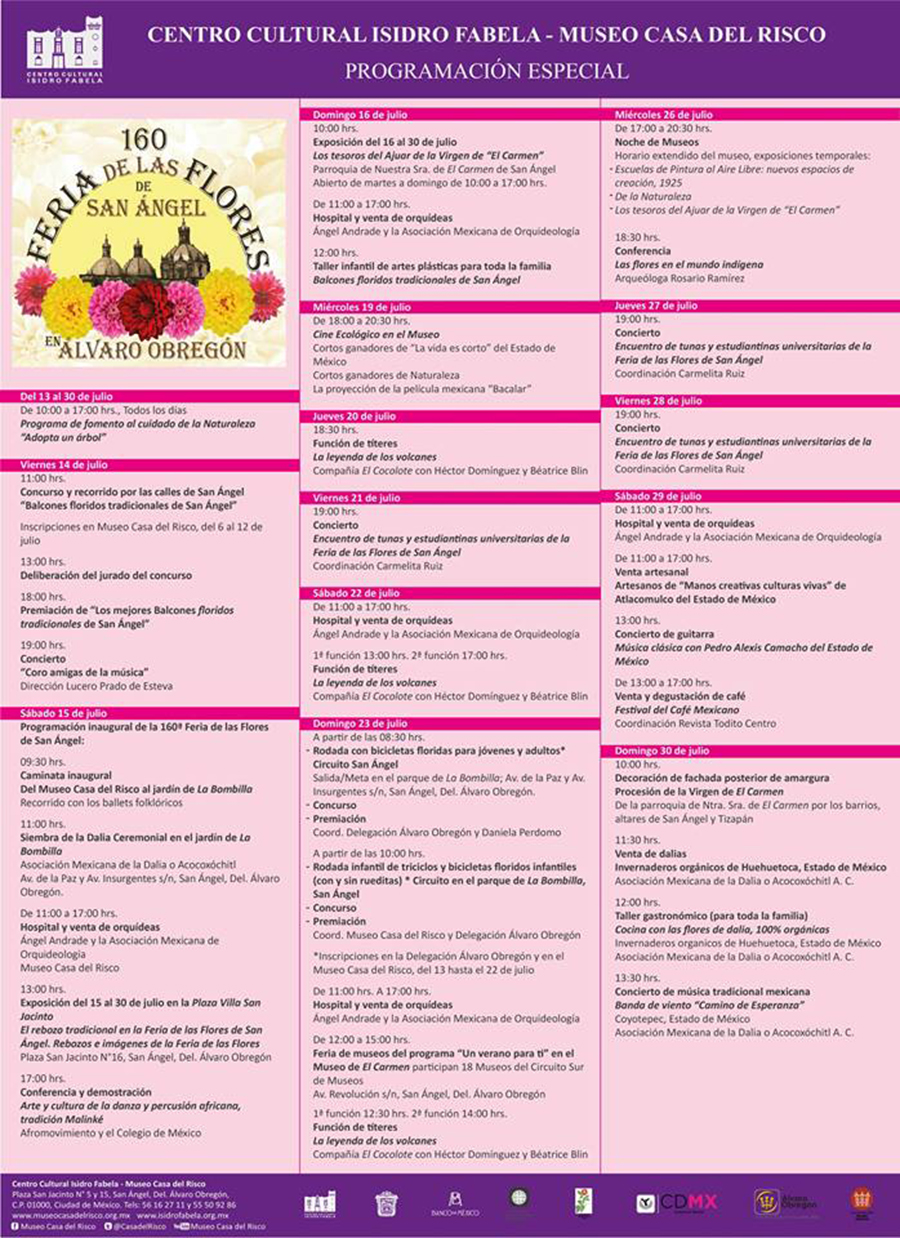 festival de las flores de san ángel 2017