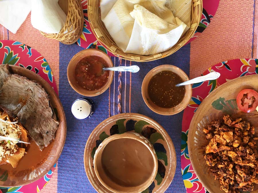 Recetas de comida mexicana de norte a sur
