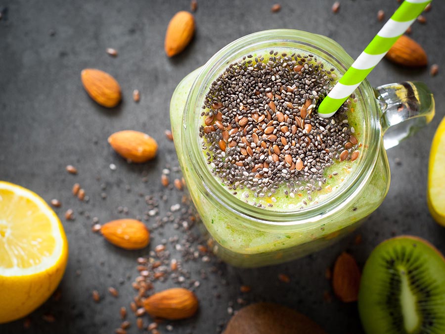 La linaza y la chía le darán un plus a tu bebida