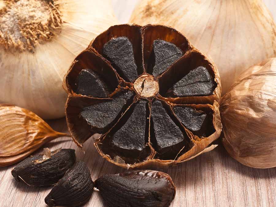 Ajo negro, una delicia