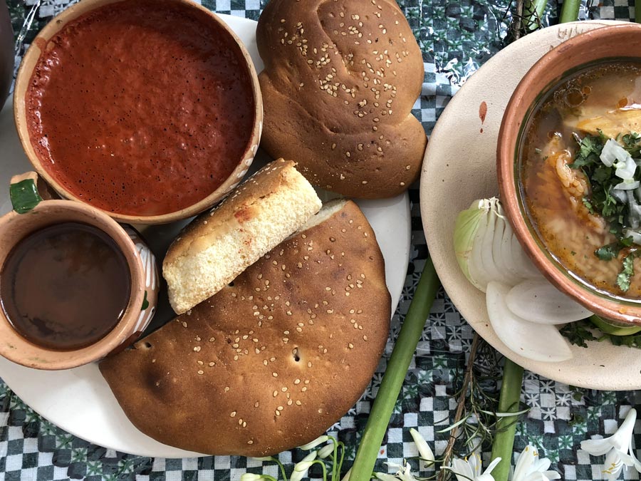 Atole con pinol, otras de las bebidas tradicionales de Oaxaca Foto: Mariana Castillo