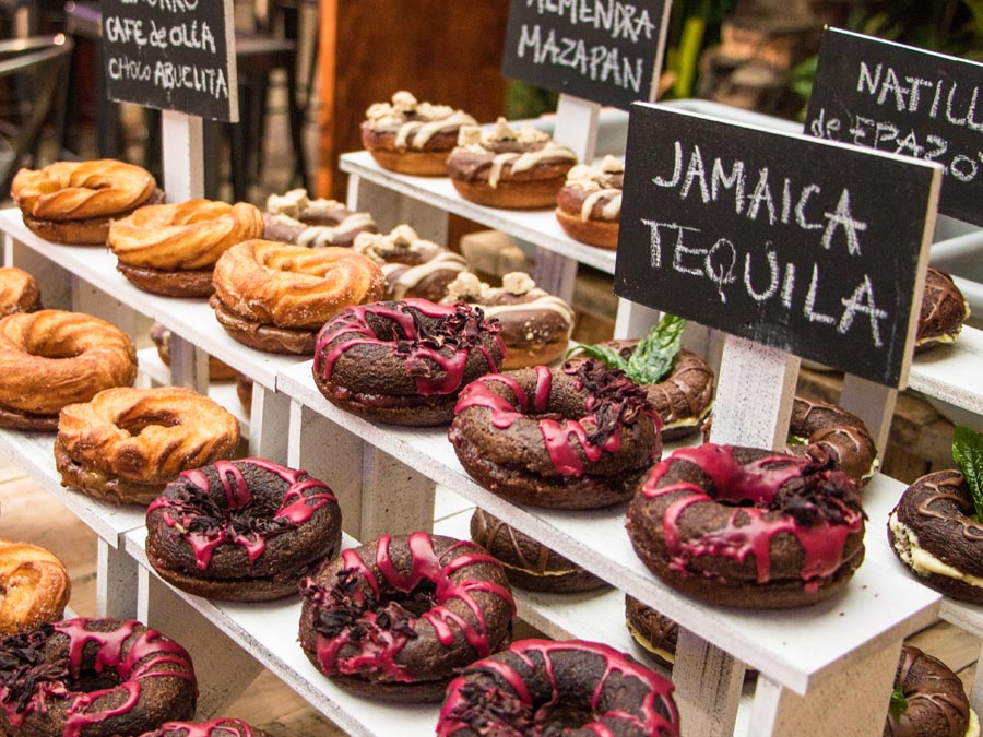 Donas con jamaica y tequila en Cantina Tradicional para ver el Mundial Rusia 2018 Foto: Cortesía