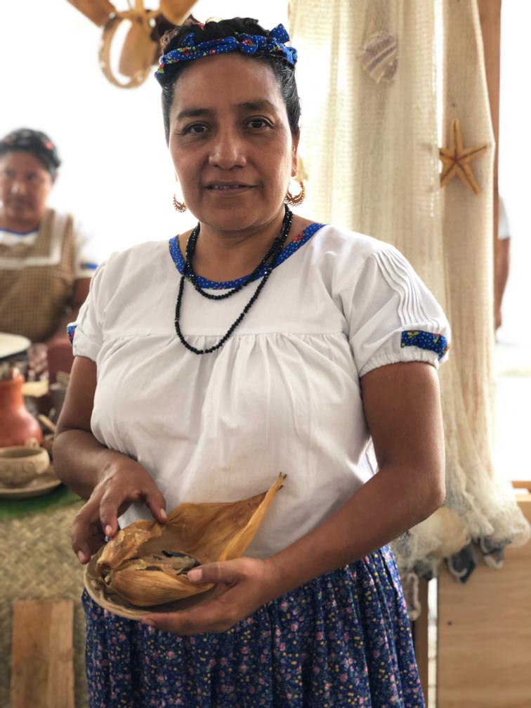 Margarita Reyes y sus tamales de tichinda: de la milpa a la mesa Foto: Mariana Castillo