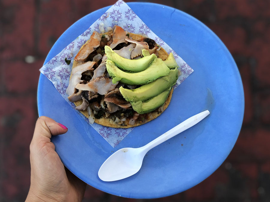 Platillos mexicanos con tortillas: tostadas Foto: Mariana Castillo