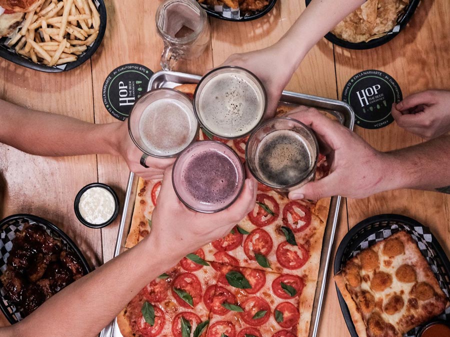 Lugares para tomar cerveza en CDMX Hop Foto: Facebook Hop Lugares para tomar cerveza en CDMX Hop Foto: Facebook Hop