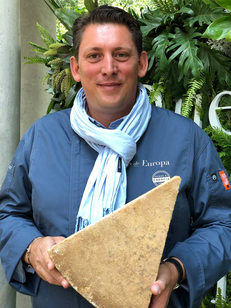 Olivier Bert, vocero de Queso de Europa Foto: Mariana Castillo