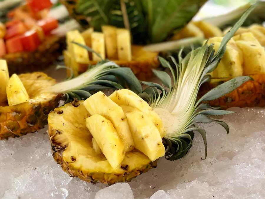 La piña es parte de la comida guerrerense Foto: Culinaria Mexicana