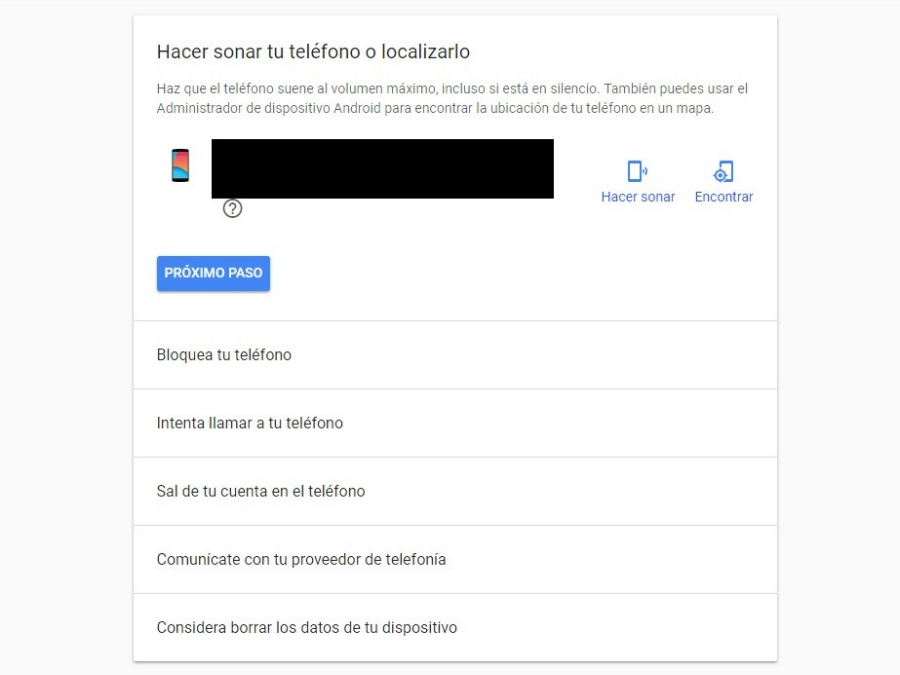 bloquear un celular robado