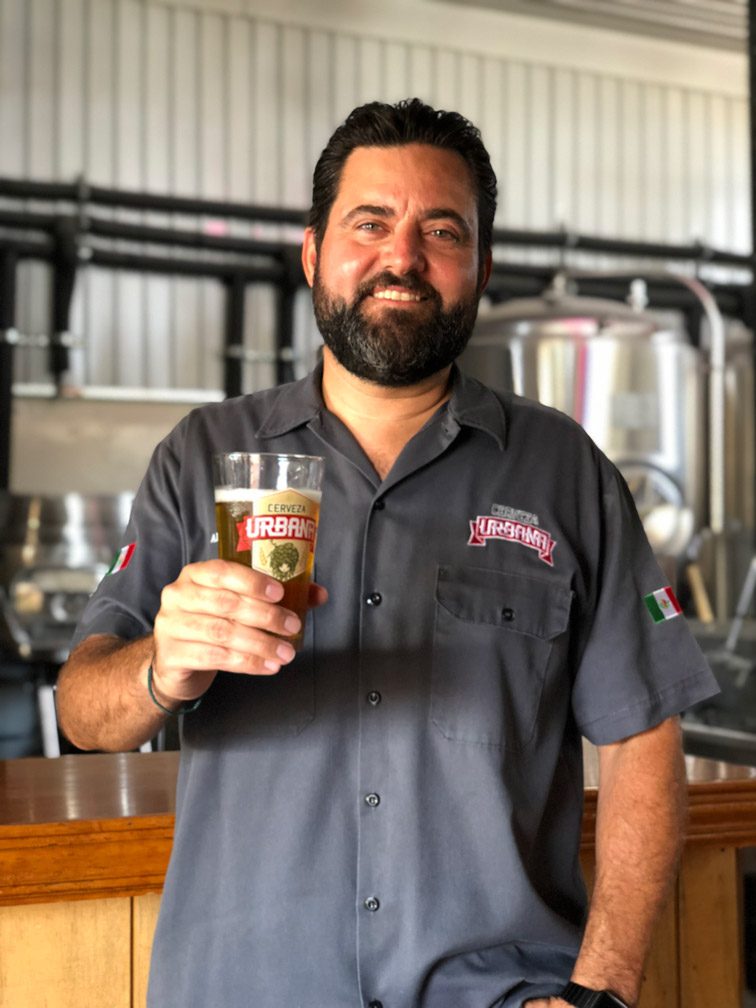 Cerveceros artesanales de Mexicali: Renaum de Cervecería Urbana Foto: Mariana Castillo
