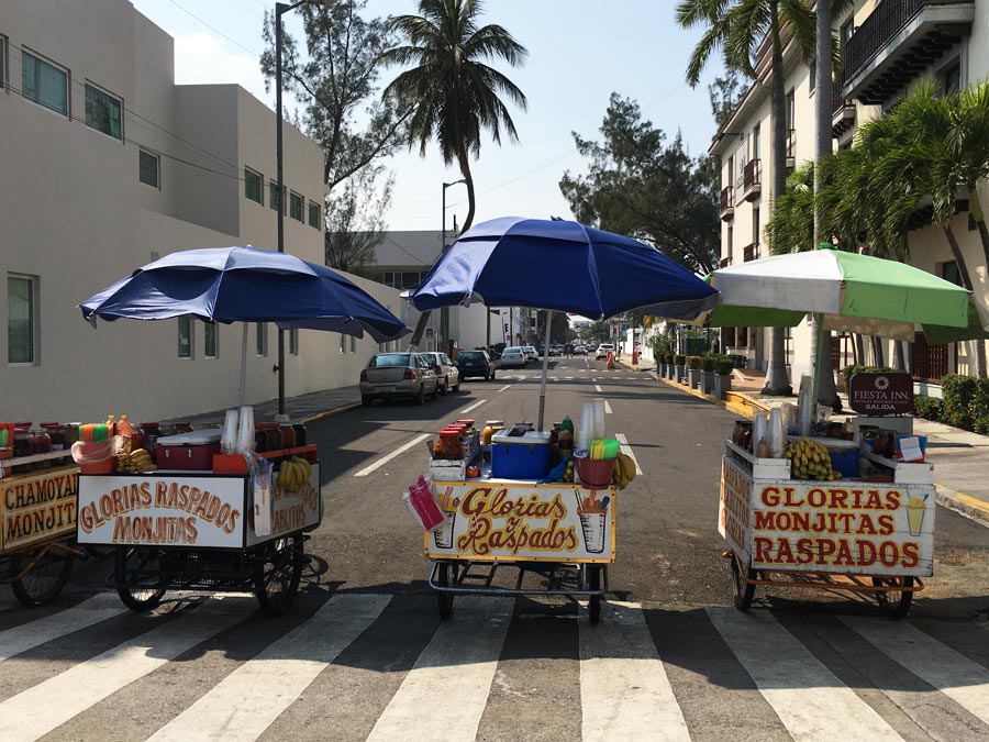 Escribir sobre comida: puestos de glorias, monjitas y raspados en el puerto de Veracruz Foto: Mariana Castillo