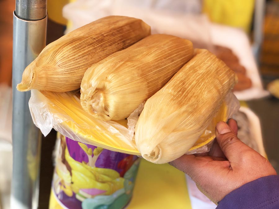 Los tamalitos de Balbuena, variedad de tamales y atoles en CDMX