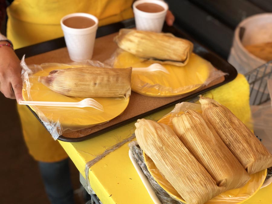 Los tamalitos de Balbuena: un desayuno Foto: Mariana Castillo