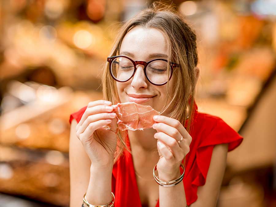 Comida afrodisiaca: se dice que el jamón es umami