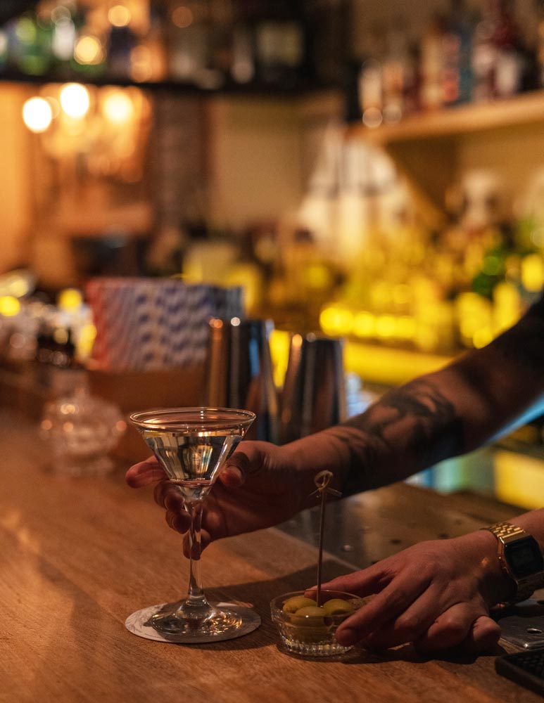 Martini Bishop, un coctel para los corazones rotos Foto: Iván Paredes