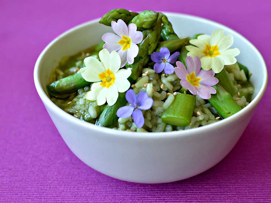 Primavera a tu mesa: flores comestibles