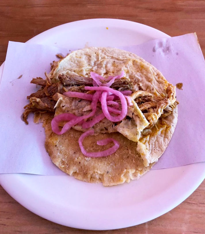Comer en la San Rafael: Cochinita Power