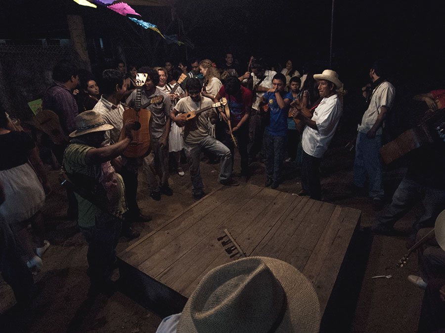 Colectivo Altepee: fandango en Acayucan, Veracruz Foto: Colectivo Altepee