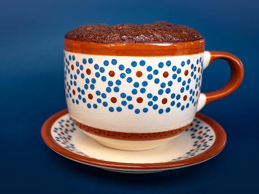 El chocolate de Café La Lucha Foto: Cortesía