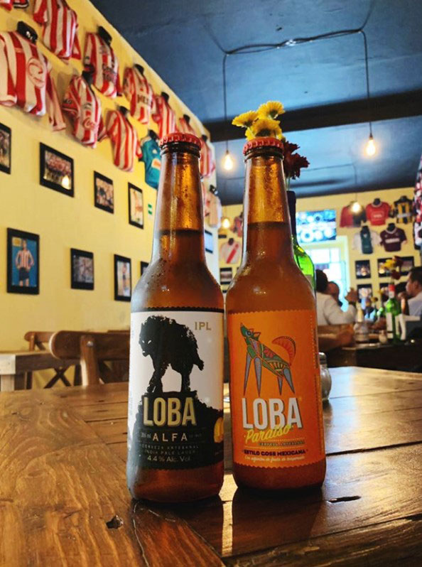 Loba es la cervecería artesanal mexicana que puedes visitar en Guadalajara Foto: Cortesía