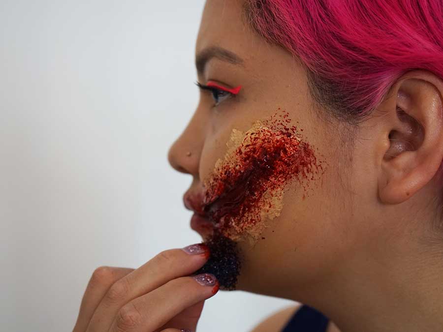Paso a paso: maquillaje de Halloween de la sonrisa del Joker