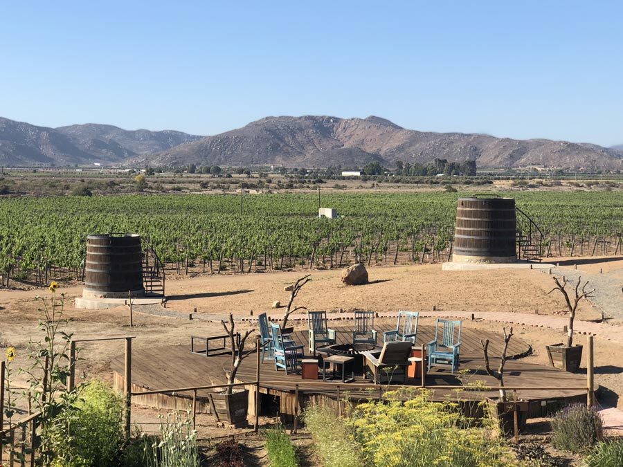 Ruta del Vino en México: Baja California. Finca La Carrodilla Foto: Mariana Castillo