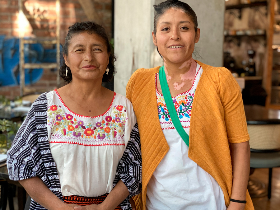 Cocineras tradicionales y COVID- 19: Nico Hernández y Dalia Luna Foto: Mariana Castillo