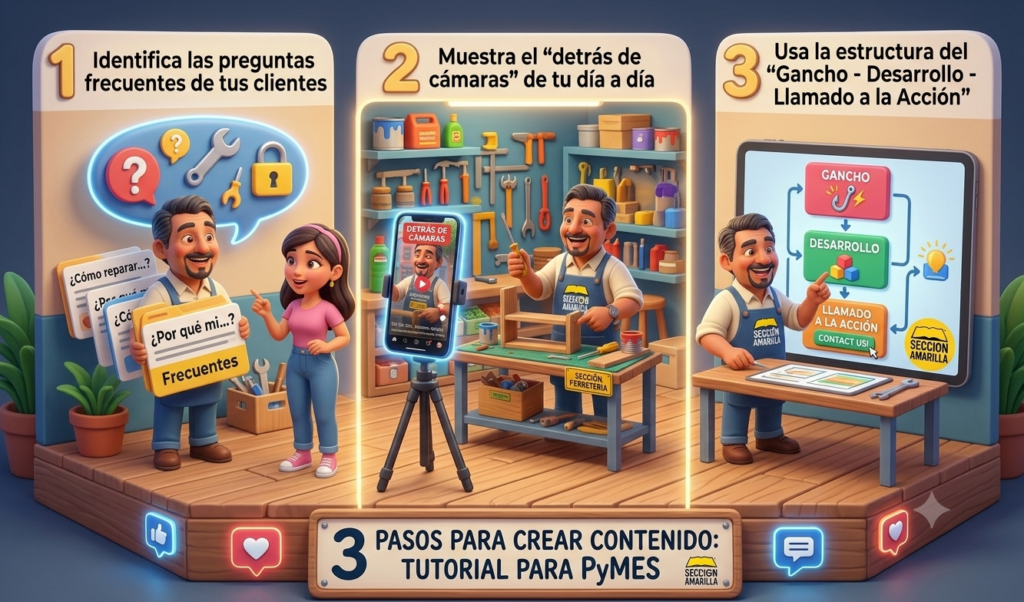 3 Pasos sencillos para empezar a crear contenido educativo y entretenido